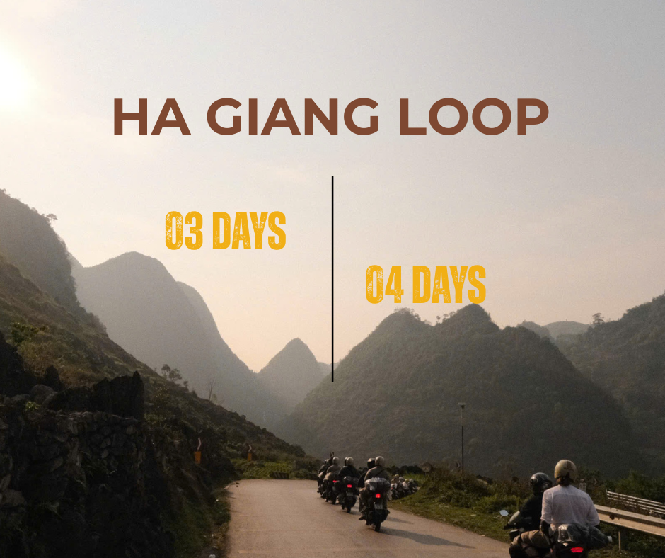 compare 3 day tour and 4 day tour ha giang loop